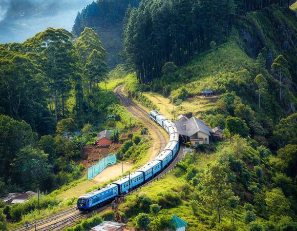 Scenic view of a popular travel destination